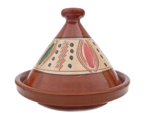 Marokkanische Tajine zum Kochen Ø 30 cm für 2-4 Personen - Orientalisch Kochen