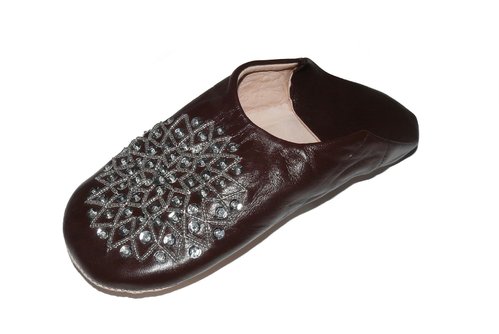 Orientalische Schuhe Babouche Hausschuhe Pantoffel Slipper aus Marokko - Damen