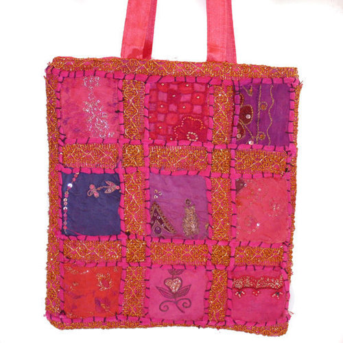 Orientalische Tasche, Farbe rosa