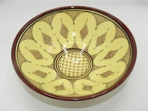 Marokkanische Orientalische Keramik Schüssel Obst Salat Müsli Ø 30 cm Modell Layla