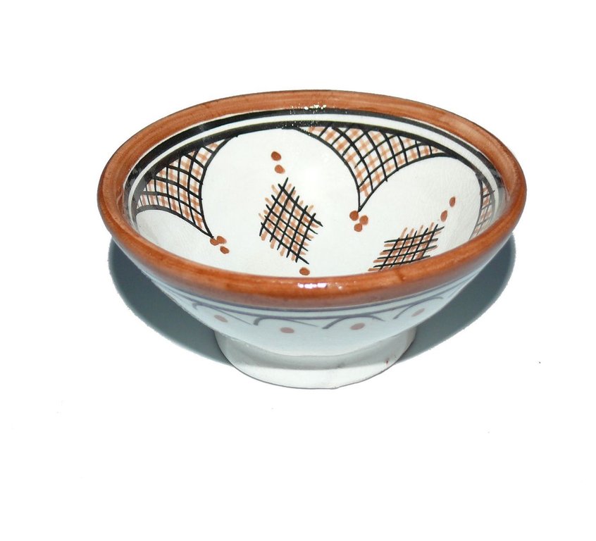 Orientalische Keramik Schüssel Schalen Dip und Oliven Ø 10 cm
