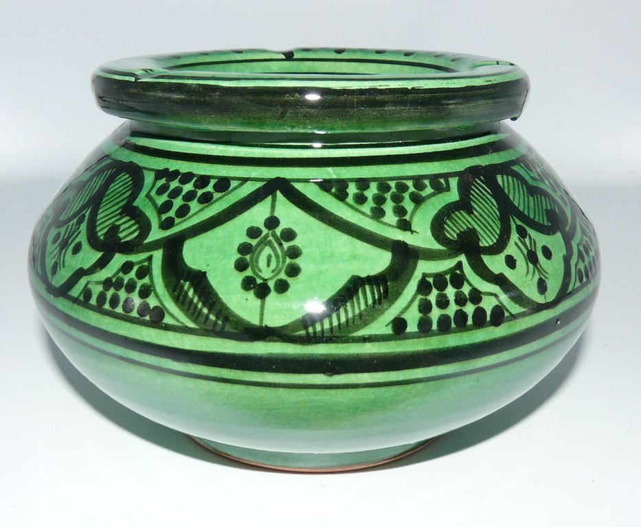 Marokkanischer Aschenbecher Keramik Windascher Orient Ø 20 cm