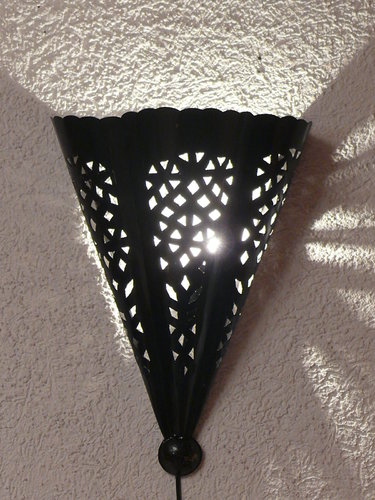 Orientalischer Wandlampenschirm Leuchte Marrakesch 1001 Nacht Orient