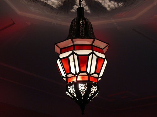 Orientalische Lampe Marokko zum Hängen