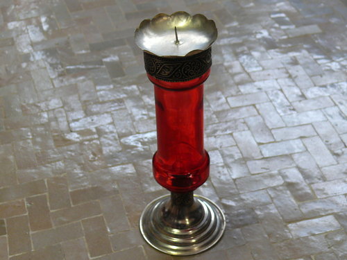 Orientalische Kerzen Halter Windlicht Teelicht Glas Handarbeit Marokko