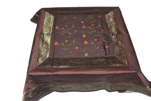 Orientalische Tischdecke Dekoration Indien ca. 120 cm x 120 cm
