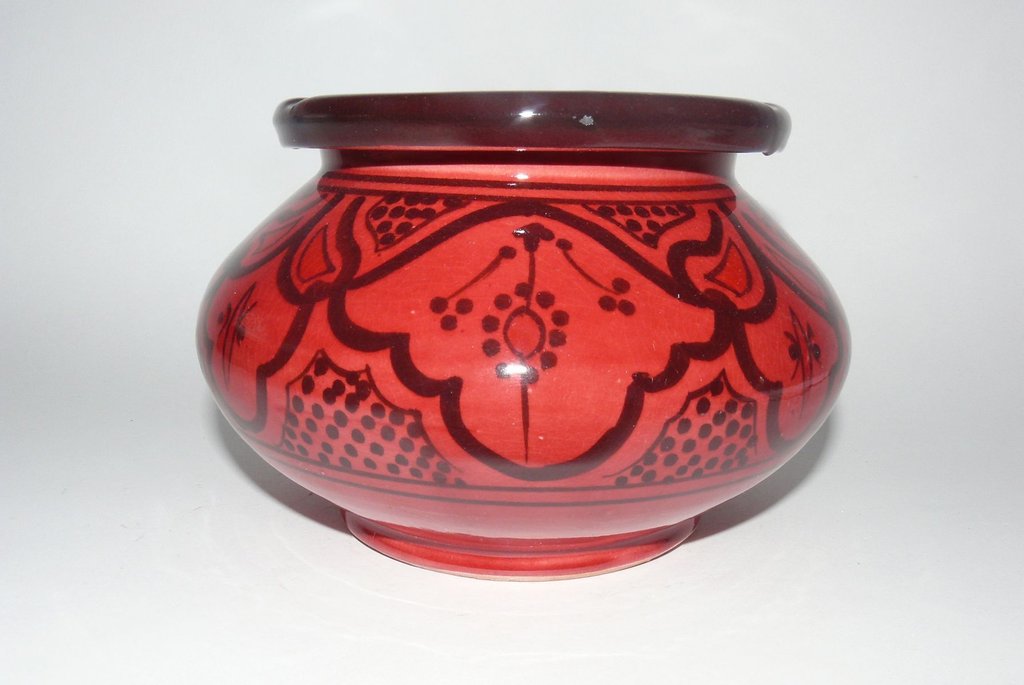 Marokkanischer Aschenbecher Keramik Windascher Orient XXL 